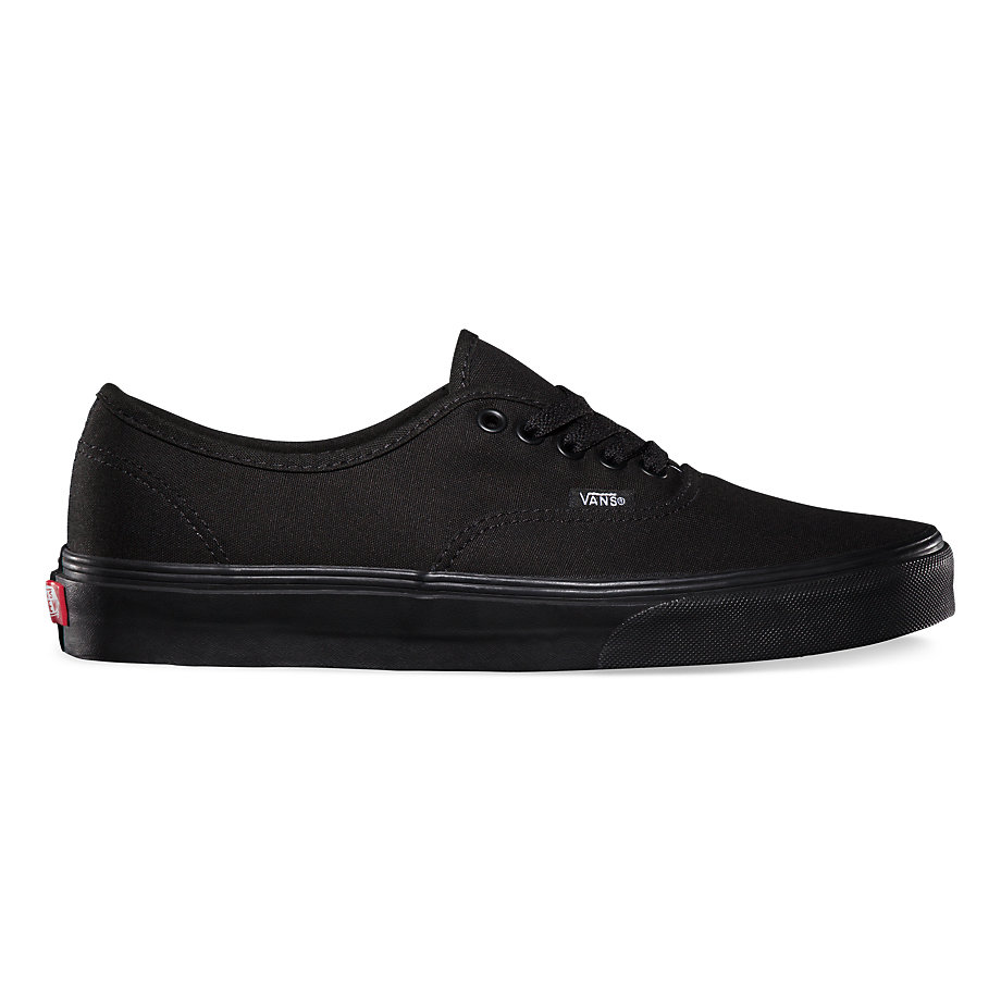 all black shoe